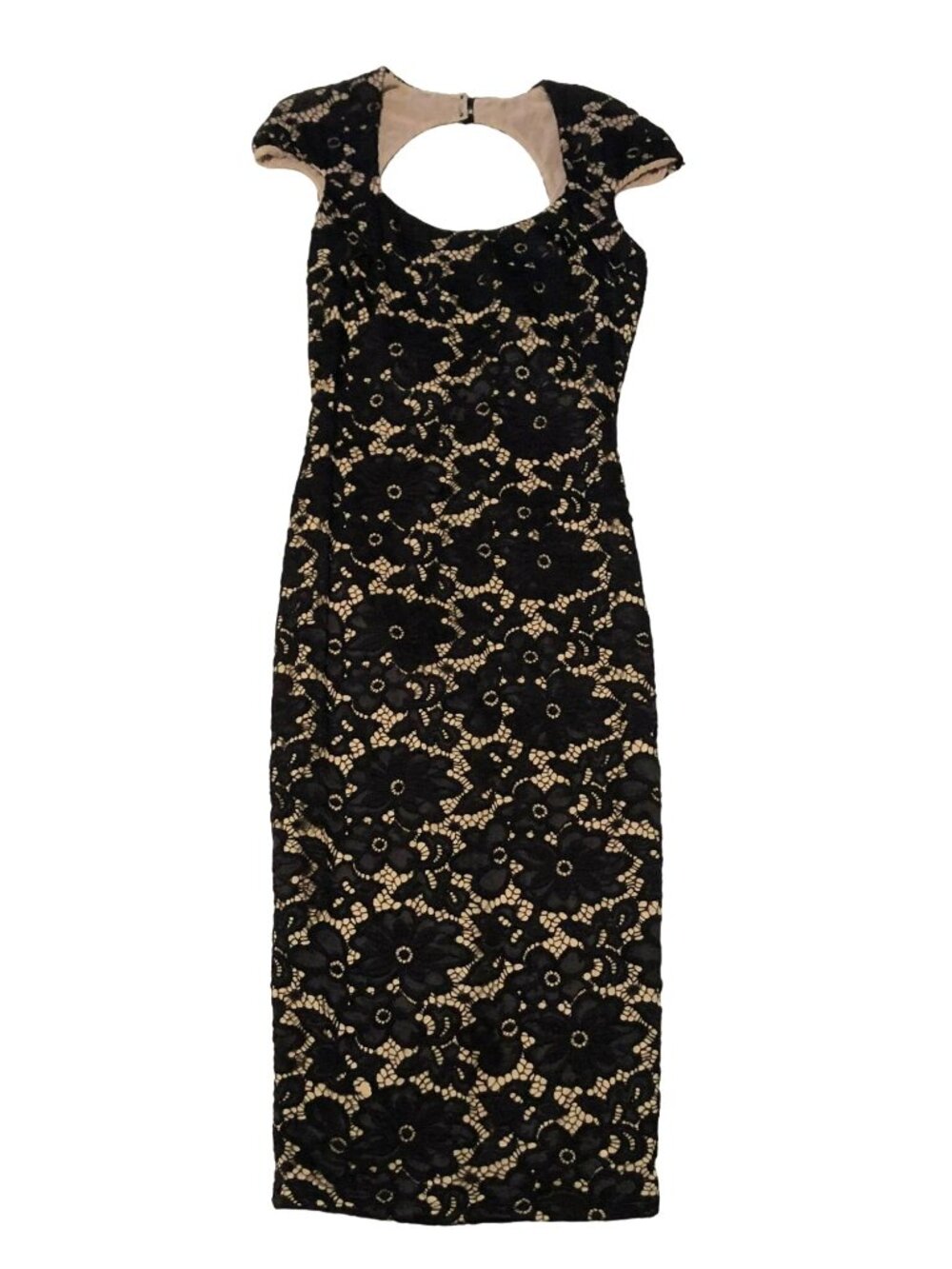 NWT Soho Black Lace Cocktail Dress Size 3  Vavavoom Elegant Mexico City Boutique